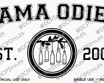 Mama Odies SVG file - Princess and Frog - Downloadable SVG file