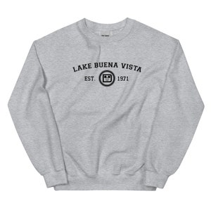 Fantasy Varsity Sweater - Lake Buena Vista - Crew Neck Sweater (Unisex)