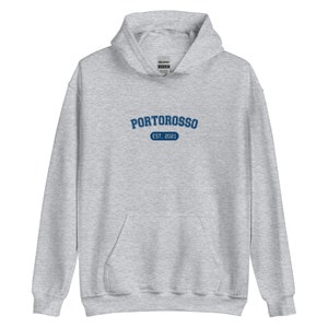 Embroidered Fantasy Varsity Sweater -  Portorosso - Hoodie (Unisex)