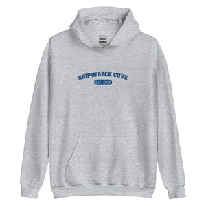 Embroidered Fantasy Varsity Sweater - Shipwreck Cove  - Hoodie (Unisex)