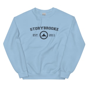 Fantasy Varsity Sweater - Storybrooke - Crew Neck Sweater (Unisex)