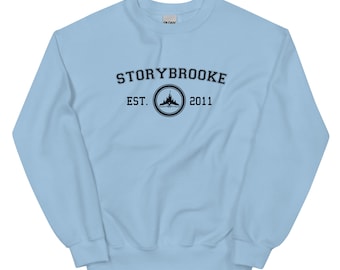 Fantasy Varsity Sweater - Storybrooke - Crew Neck Sweater (Unisex)