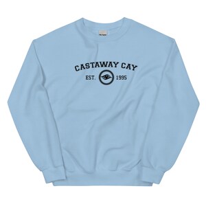 Fantasy Varsity Sweater - Castaway Cay - Crew Neck Sweater (Unisex)