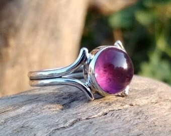 Amethyst Ring, 925 Sterling Silver Jewelry, Handmade Jewelry, Gift For Her,