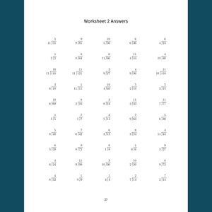 Division Worksheets: 25 Printable Practice Sheets With Answers ...