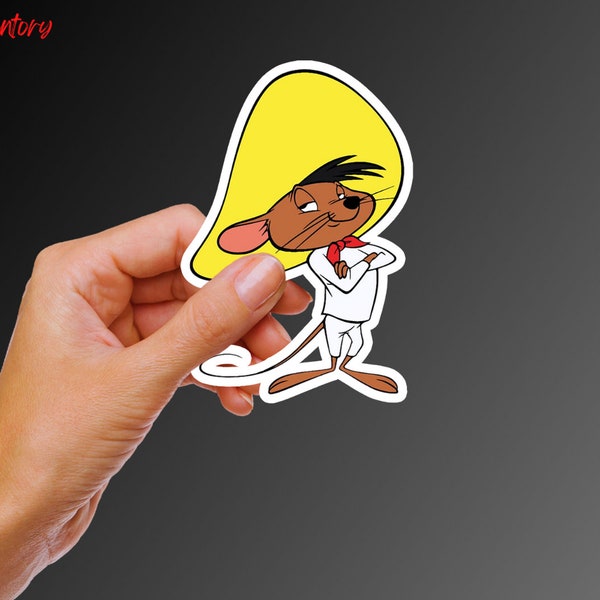 Speedy Gonzalez Sticker | Funny Sticker | Cartoon Sticker | Decorative Sticker | Laptop Sticker | Water Bottle Sticker