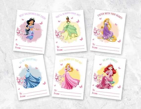 Free Disney Valentines Day Card Printables