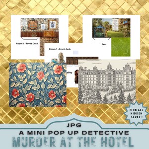 Pop up detective,
pop up book project,
silhouette cricut,
printable kit craft,
unique crafting gift,
printable mini book,
popup card pop-up,
folio insert mystery,
whodunnit clue game ,
murder mystery,
interactive puzzle,
fun craft project