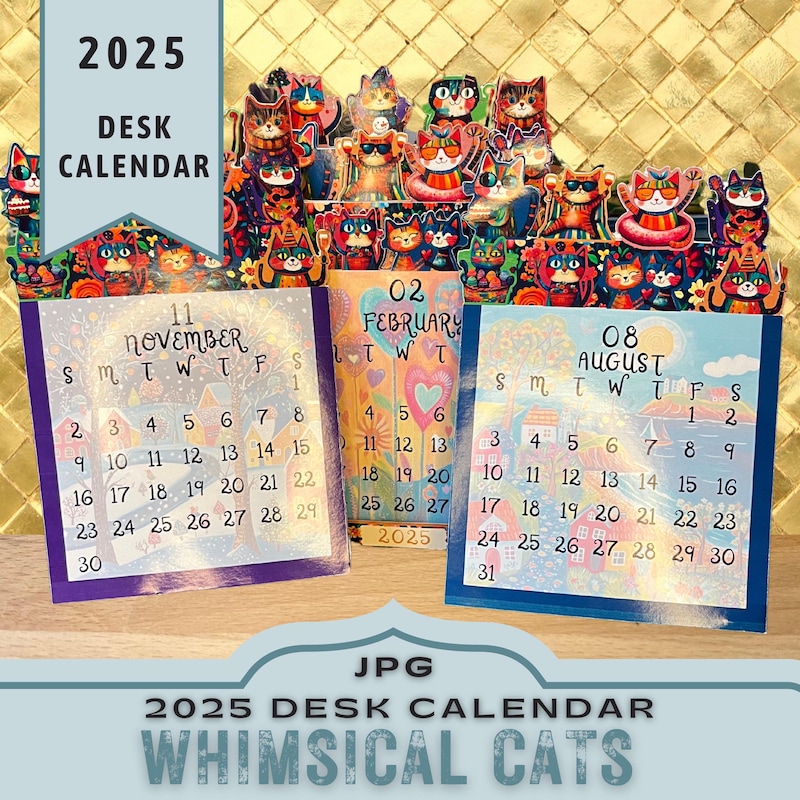 2025 Project Calendar Etsy