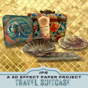 travel journal kit,
pop up 3d project,
silhouette cricut,
printable kit craft,
unique crafting gift,
print paper craft,
interactive paper,
pop up paper project,
suitcase, vacation,
gift for crafter mum,
print and cut gift,
travel craft project