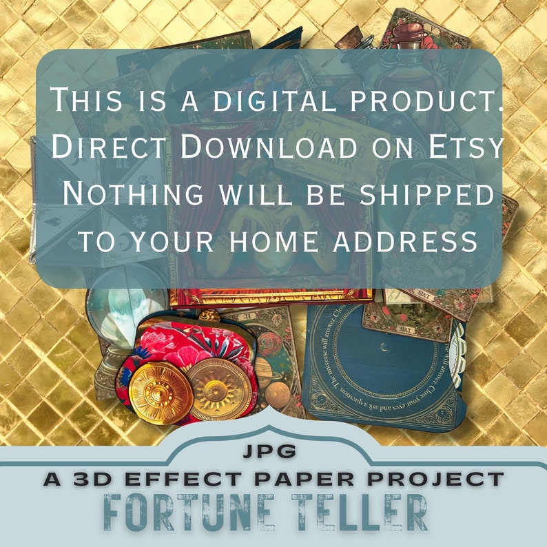 junk journal kit,
pop up 3d project,
silhouette cricut,
printable kit craft,
unique crafting gift,
print paper craft,
3d fortune teller,
pop up paper project,
tarot crystal ball,
gift for crafter mum,
print and cut gift,
mystic craft project