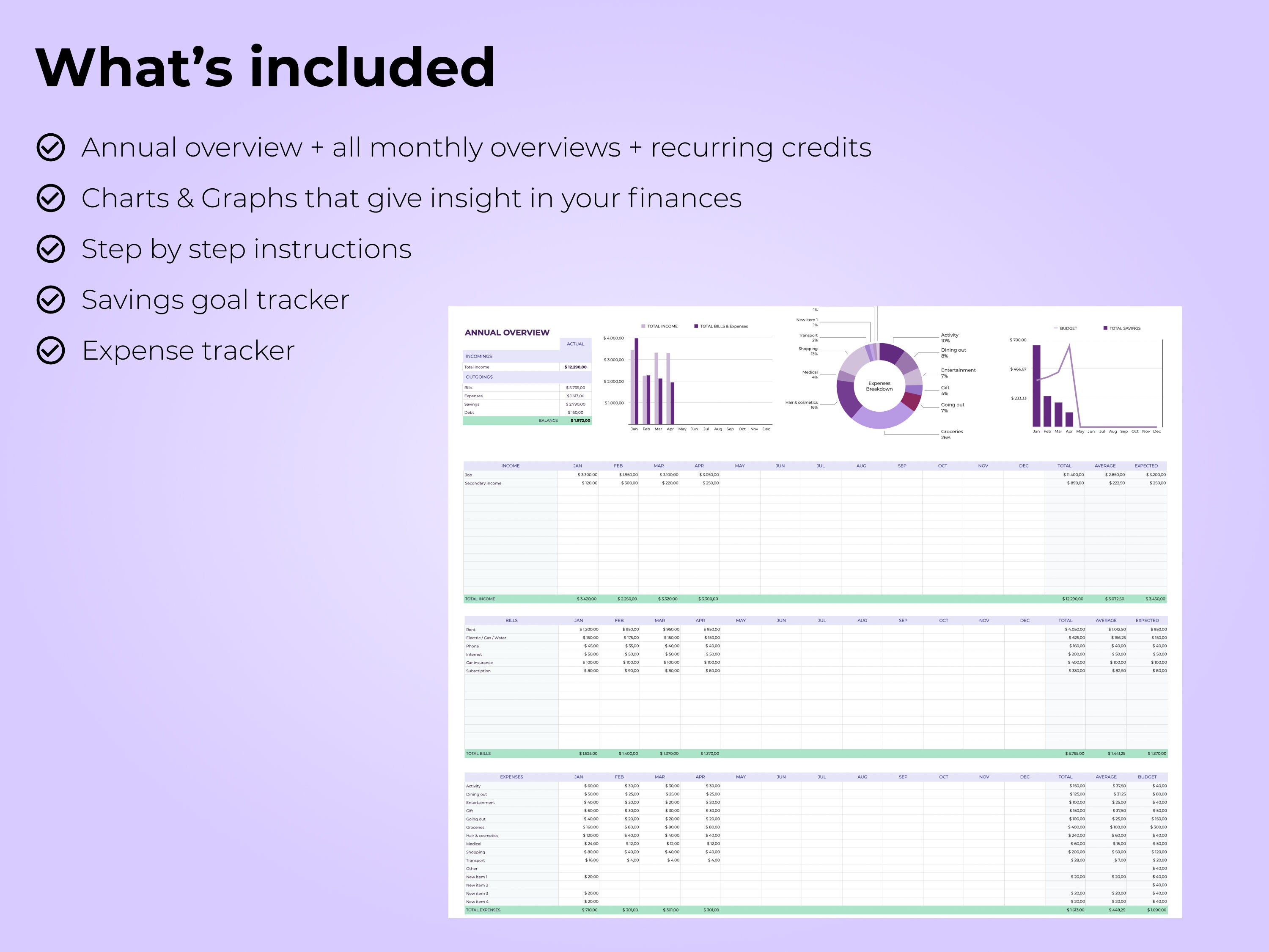 Apple Numbers Invoice Estimate Template