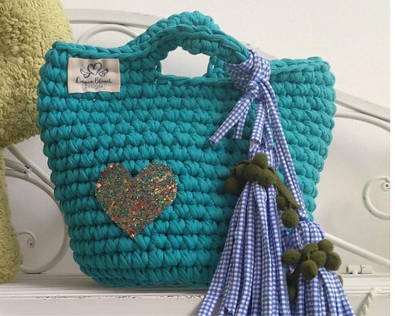 Bolsos Hechos Bolsos Tejidos A Trapillo Carteras Tejidas Bolso