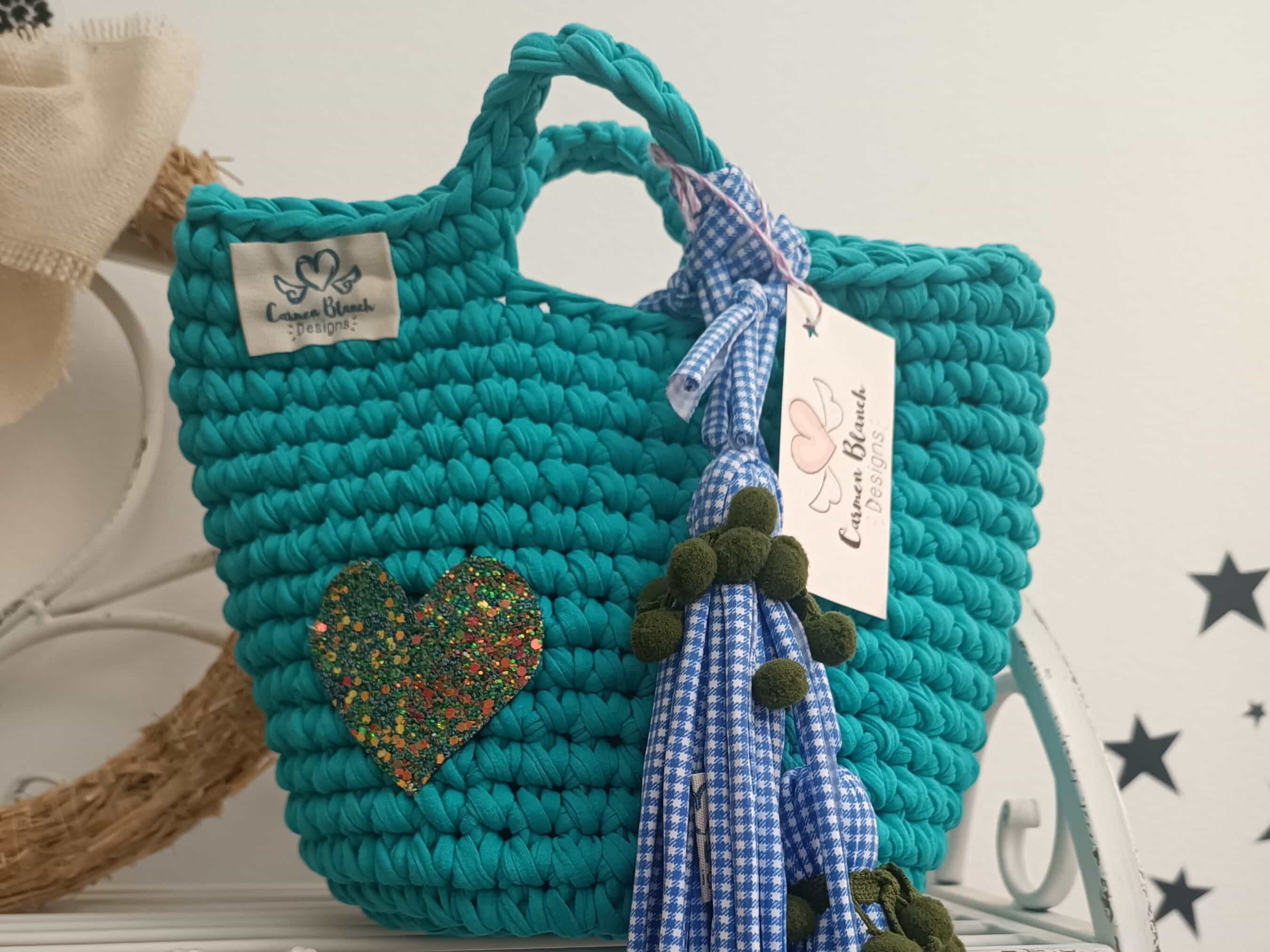 Bolso Tejido a Crochet 