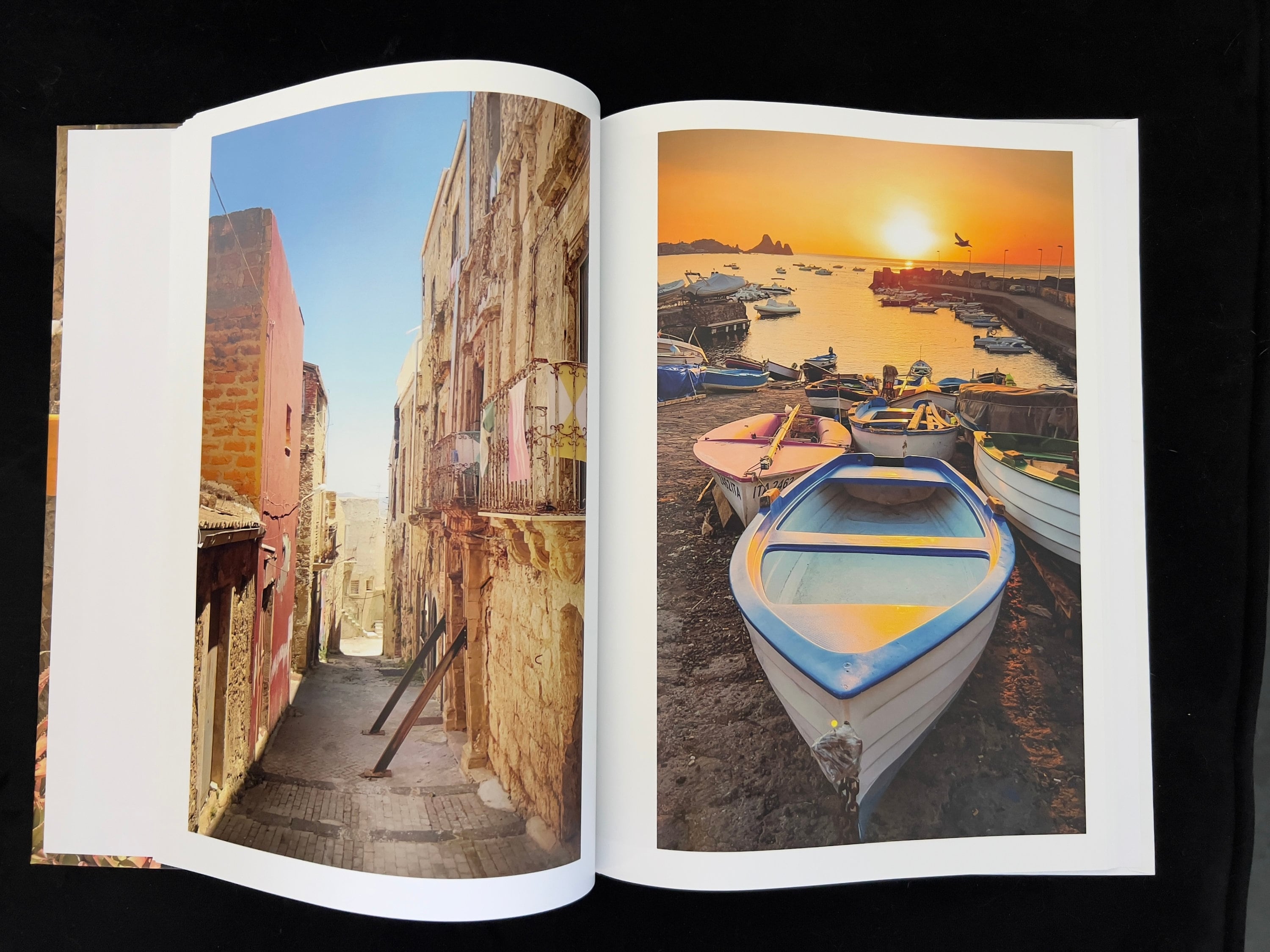 Hardcover Coffee Table Book, Italy Travel Photography, Italian Dolce