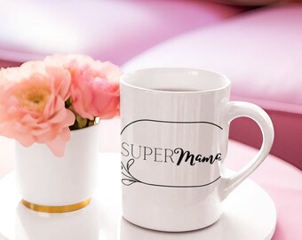 Super Mama Mug 15oz, Coffee, Tea