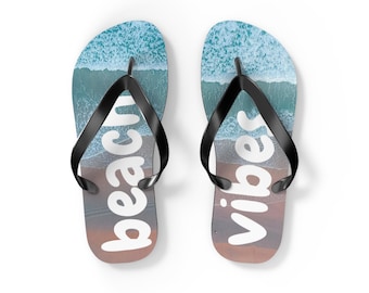 Strand Flip Flops, Sommer Sandalen für Männer und Frauen, Tropical Beachwear, Urlaubsschuhe, Flip Flop Hausschuhe