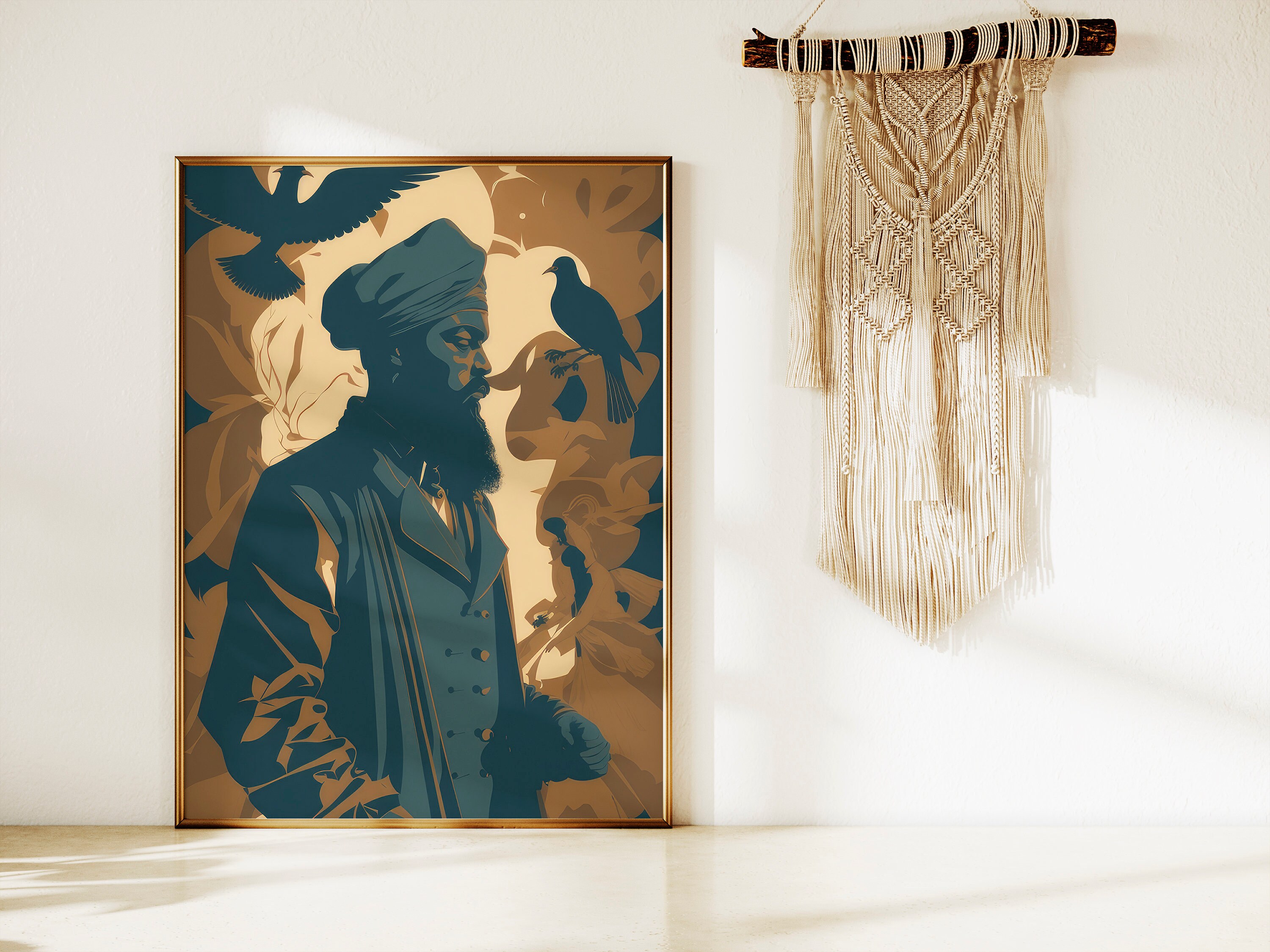 Sikh Wall Art - the Sikh Avian Sikh Art | Digital Wall Art | Digital