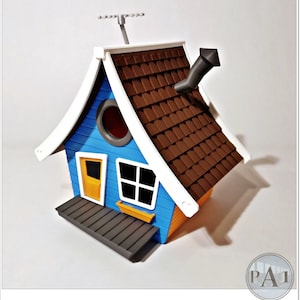 Toon Style Vogelhaus - BENUTZERDEFINIERTE FARBEN - 3D GEDRUCKT