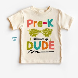 Camisa de tipo preescolar, regalo para alumnos de preescolar, camisa de niños de preescolar, camisa de niños pequeños, camisa de tipo prek, camiseta de la escuela, top de preescolar