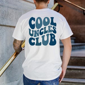 Cool Uncles Club shirt, gift for Uncle, Father’s day gift for uncle, new uncle shirt, Uncle t shirt, gift from nephew/niece