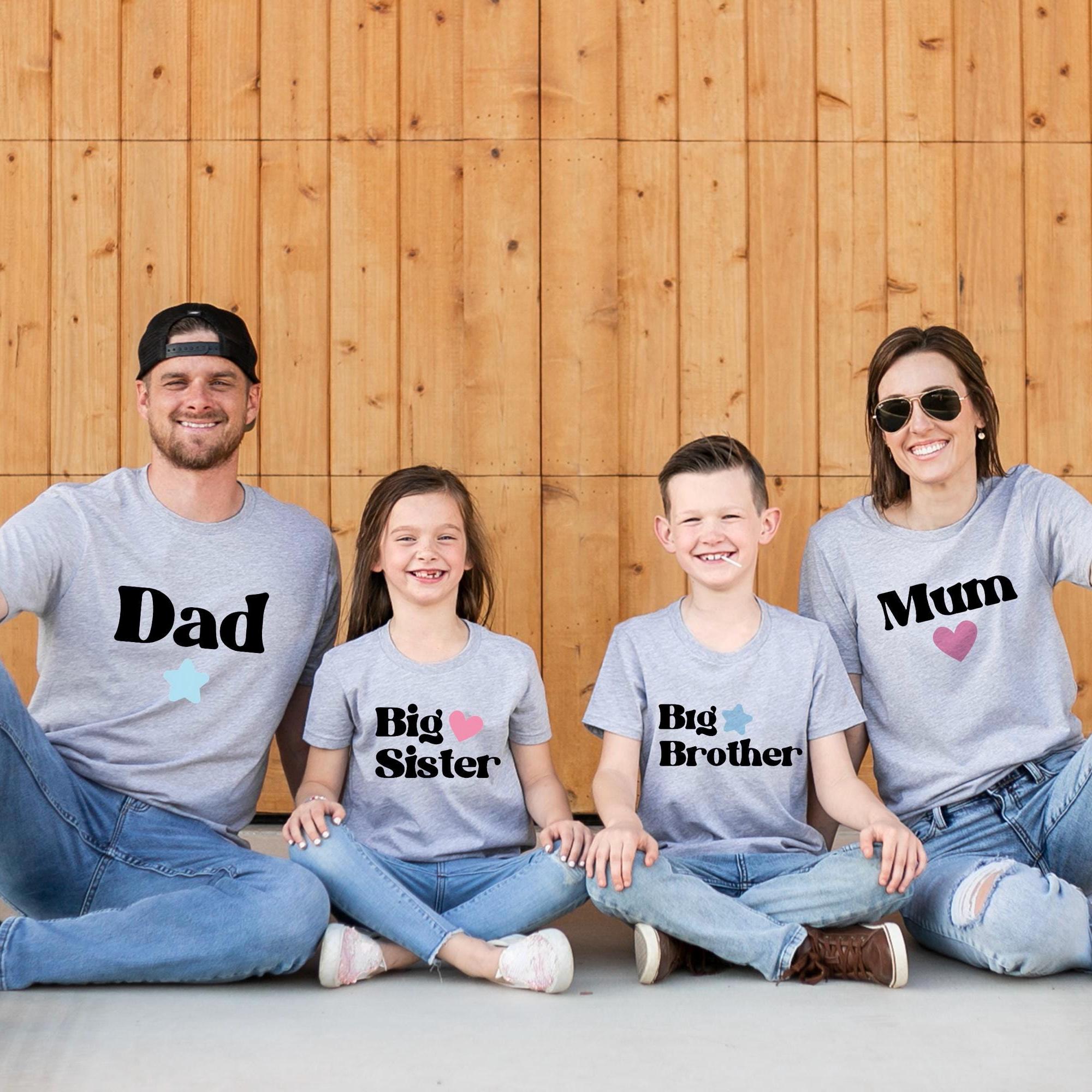 Camicie abbinate per papà e bambino come padre, magliette