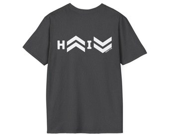 On musi stać się większy - Jan 3:30 - Seria IYKYK #1 - Unisex Softstyle T-shirt, Chrześcijański, Biblia, Pismo Święte, Prosty, Męski T-shirt