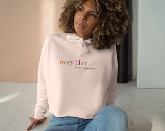 Magic Maker - Mary Blair Crop Hoodie