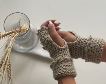 Crochet Wrist Warmers - Pattern