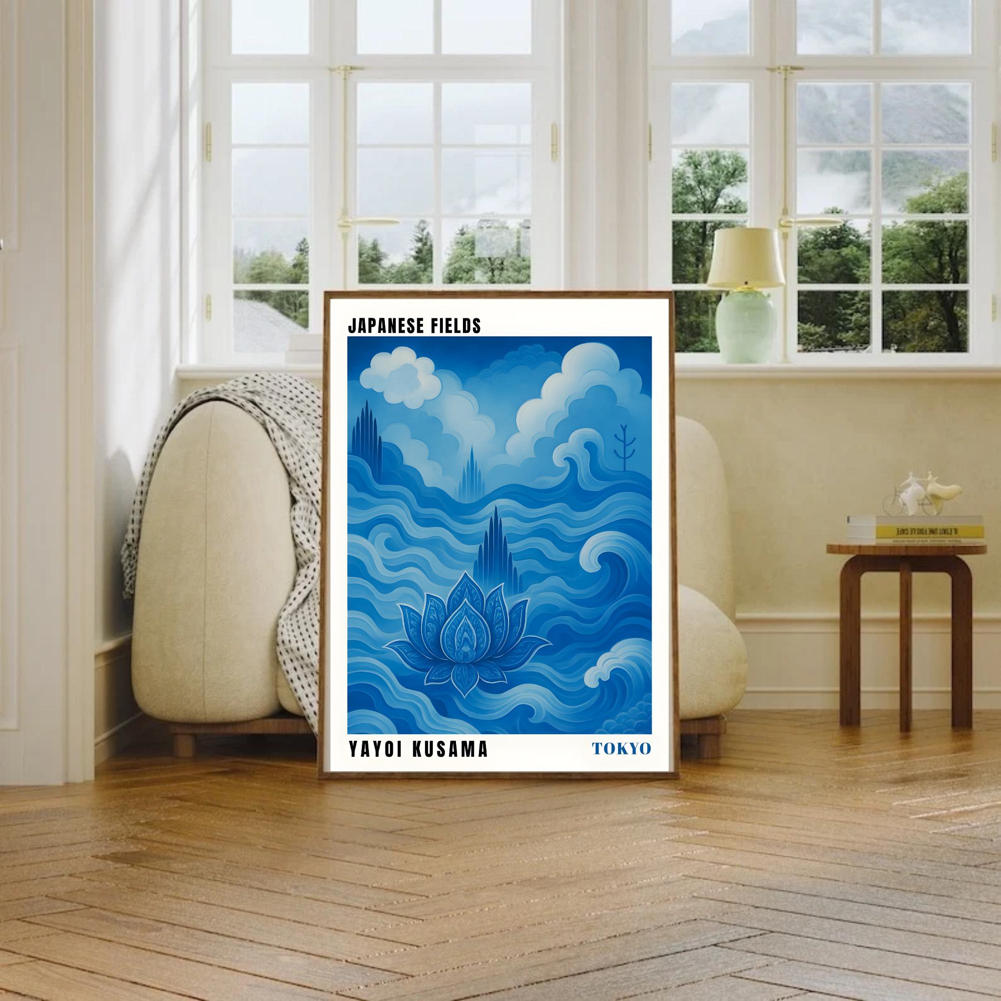 Yayoi Kusama Japan 1987 Digital Poster - Etsy