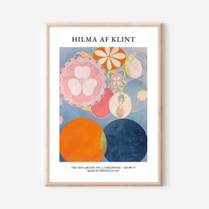 Hilma af Klint - The Ten Largest No2 Childhood - Fine Art Print (Digital Download)