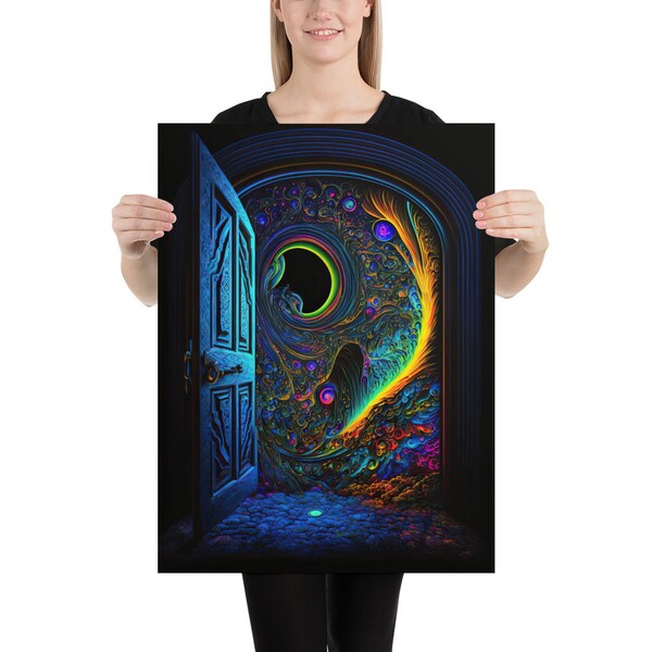 Blacklight Poster Etsy