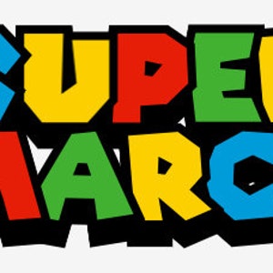 Super Mario Custom Logo