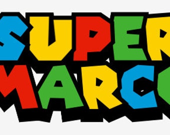 Super Mario Custom Logo