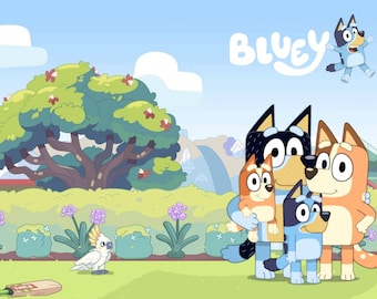 Bluey Coloring Pages & Cover