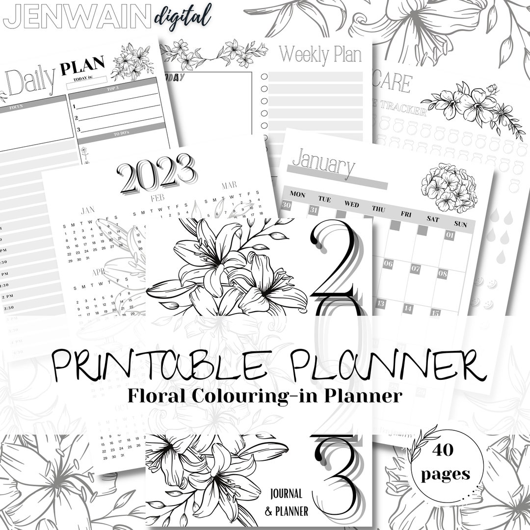 printable-planner-personal-planner-bundle-colour-in-flowers-daily