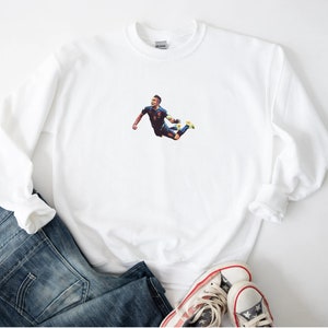 Sport Sweatshirt - Voetbal Sweatshirt - Robin Van Persie Flying Dutchman header goal vs Spanje, WK 2014 - Sport, Voetbal, Cadeau