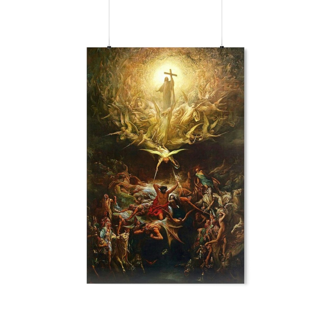 The Triumph of Christianity Over Paganism by Gustave Dore Circa 1883 ...