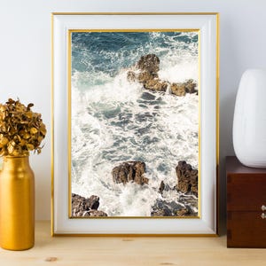 Waves On Rocks
