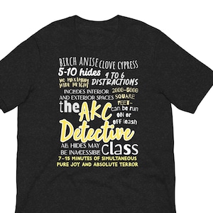 The AKC Detective class t-shirt