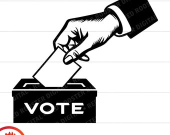 Vote svg, Election svg, Vote clipart, Presidential Election, Election Vote, Ballot Box Vote, Vote, Vote svg file for cricut, dxf, png, svg