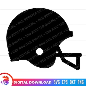 Football Helmet SVG, Football Helmet Silhouette, Football Helmet PNG, Football Helmet Cut Files, Football Helmet Cut File For Cricut