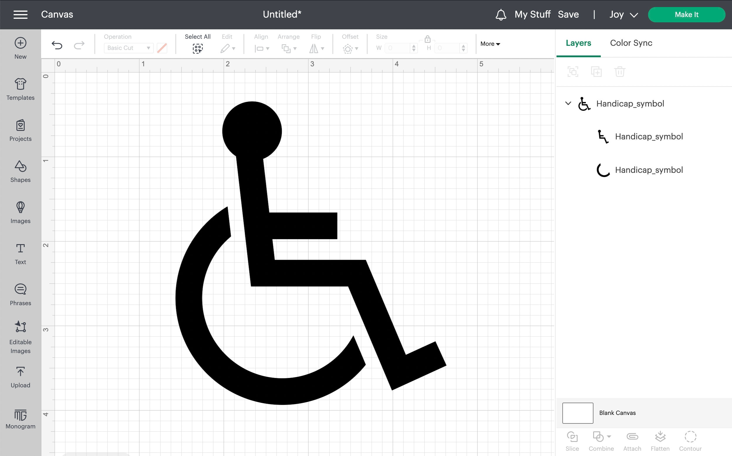 Handicap Symbol SVG, Clipart Cut File (Digital Download), image size:2494x1554