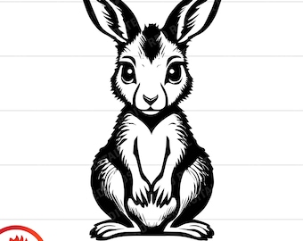 Niedliche Känguru svg, Känguru svg, Cartoon Känguru, niedliche Känguru geschnitten Datei, Känguru svg für Cricut, Känguru png, Baby Joey, dxf, png, svg
