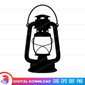 Lanterne de camping SVG, vecteur de lanterne de camp, rafale lumineuse (téléchargement numérique)