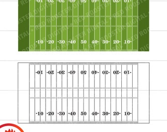 Regulation Football Field svg, American Football Field svg, football yard lines, football field, eps, png, dxf (Digital Download)