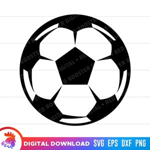Soccer Ball SVG Files | Football Cut Files | Soccer Ball Vector Files | Layered Soccer Ball Vector | Soccer Ball Clip Art | Cricut Files