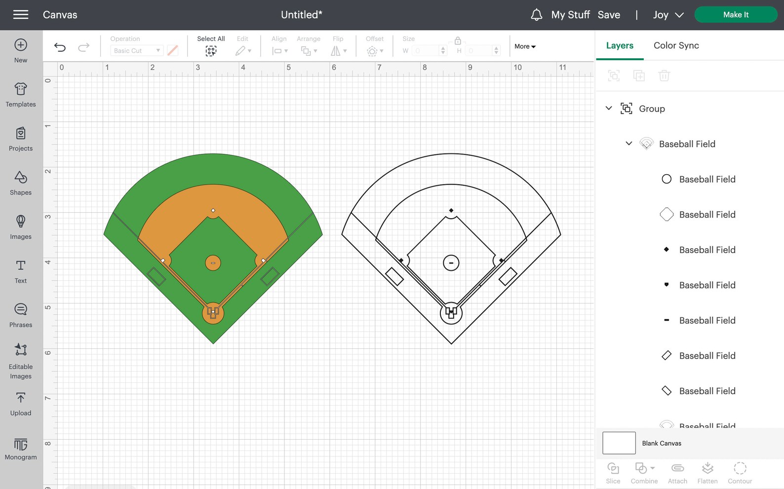 Baseball Field SVG, Regulation Baseball Field, Baseball Field Cut File