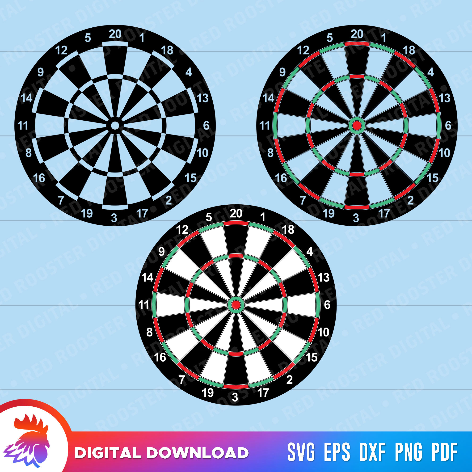 Dartboard Svg, Dartboard Cut File, Printable Dartboard, Dart Board ...