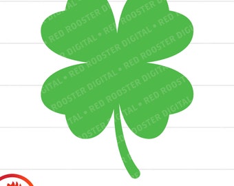 Kleeblatt SVG, St. Patrick's Day Cut File (Digitaler Download)